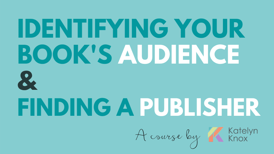 Identifying your book's audience and Finding an Academic Publisher